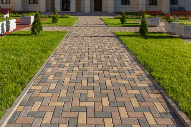 Permeable Paver Driveway in Seven Corners, VA
